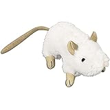 Nobby Peluche ratón, 10 cm, Color Blanco