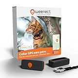 Weenect Cat XS - Nuevo GPS para Gatos | Mini rastreador GPS en Tiempo Real | El más pequeño del Mercado | Suscripción | Collar Incluido | Garantía de por Vida