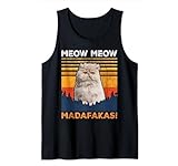 GATO - MEOW MEOW MADAFAKAS - PERSER GATO Camiseta sin Mangas