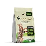 Applaws Complete Natural Grain Free Pollo con Extra de Cordero Pienso seco para gatos adultos - Bolsa de 2kg con cierre