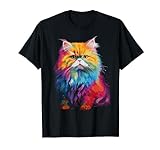 Camiseta persa con diseño de gato persa para mujeres, hombres y niños Camiseta