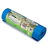 ARQUIVET Rollo de 8 bolsas para arenero gato - Bolsas areneros para gatos - Forro para bandejas higiénicas gatos - Bolsas de basura, caca, excrementos para gatos - Bolsas recambio - 50 x 38,5 cm