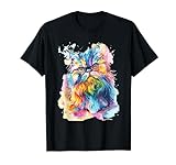 Pop Art Persa Amantes de Gatos Persas Gato Persa Camiseta