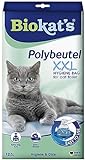 Biokat's bolsas XXL de polietileno - Para colocar en el arenero para gatos, para el cambio higiénico de la arena para gatos - 1 paquete (1 x 12 bolsas)